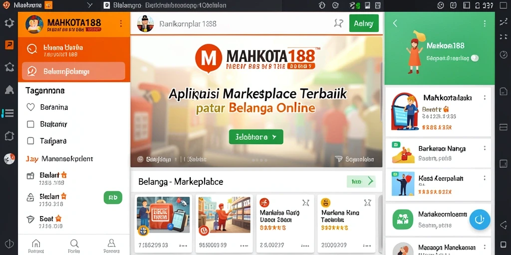 Antarmuka pengguna MAHKOTA188 yang intuitif dan menarik.