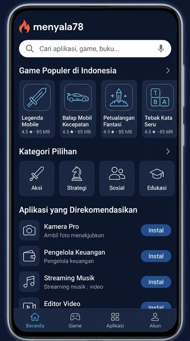 Akses Lengkap Aplikasi Populer | Katalog Menyala78