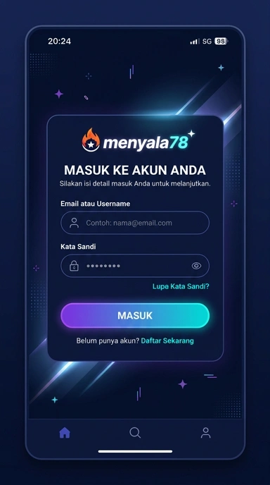 Panduan Masuk Akun Menyala78 untuk Pengguna Android