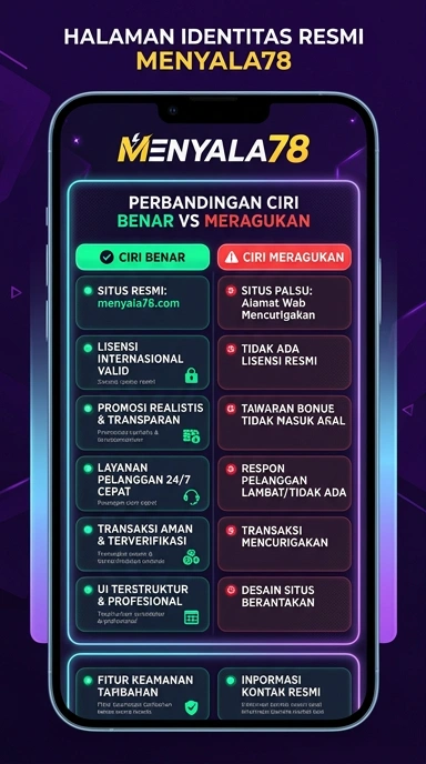 Kanal Resmi Menyala78 untuk Pengguna Android